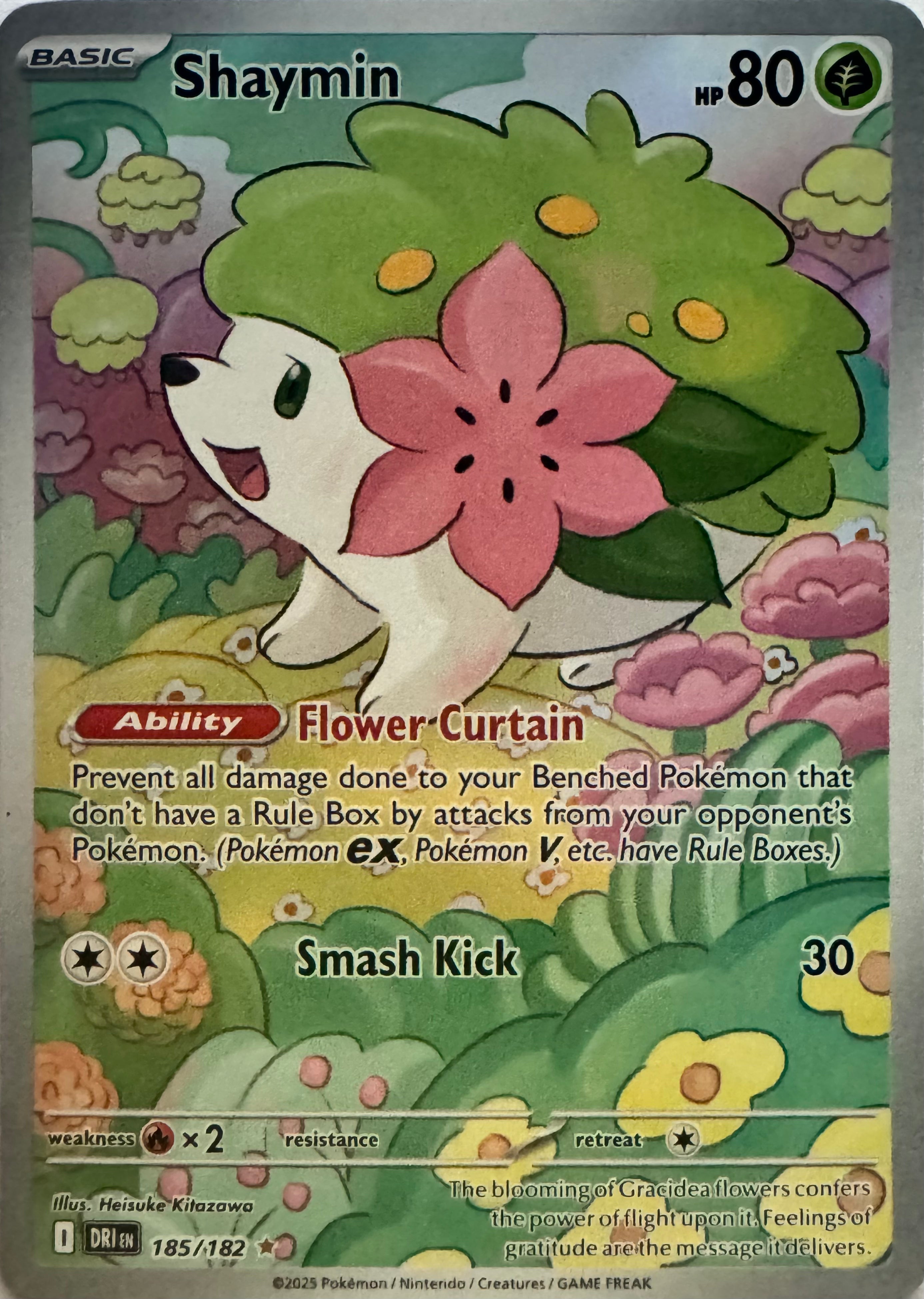Pokemon Tcg Shaymin 185/182