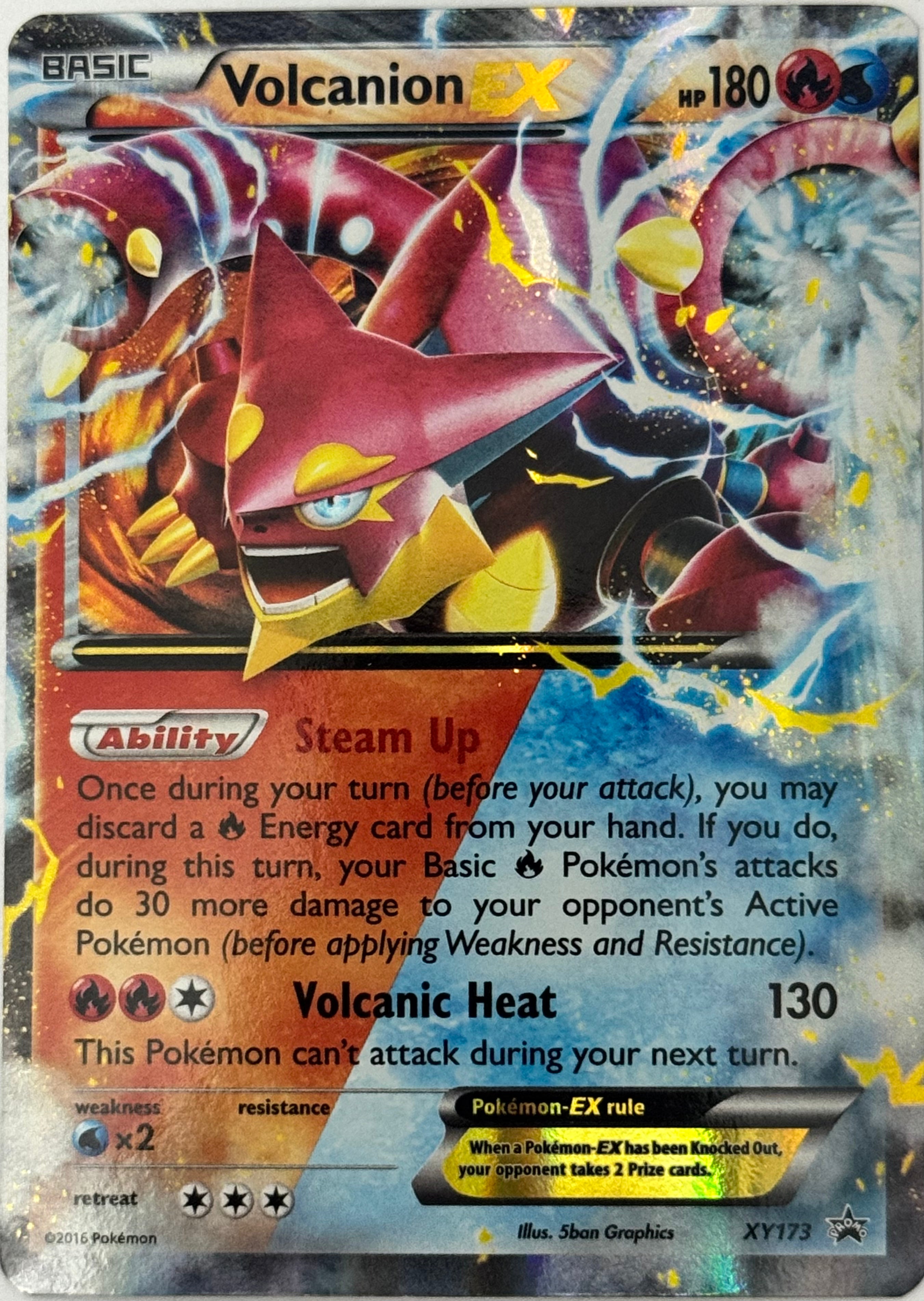Pokemon Tcg Volcanion EX XY173