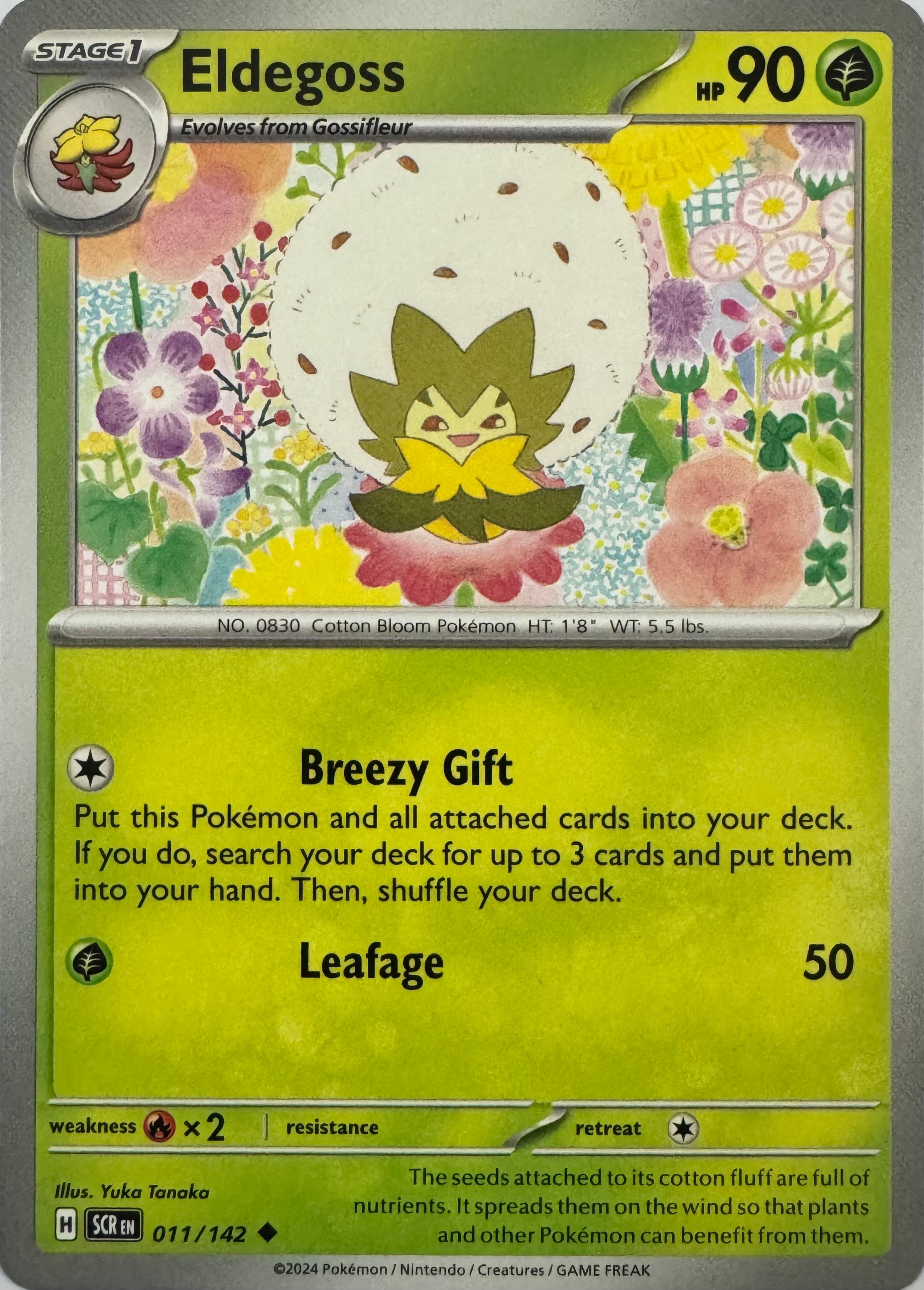Pokemon Tcg Eldegoss 011/142