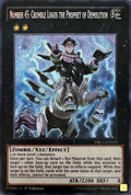 Yugioh! Number 45: Crumble Logos The Prophet Of Demolition Drl3-en023 1st Edition Secret