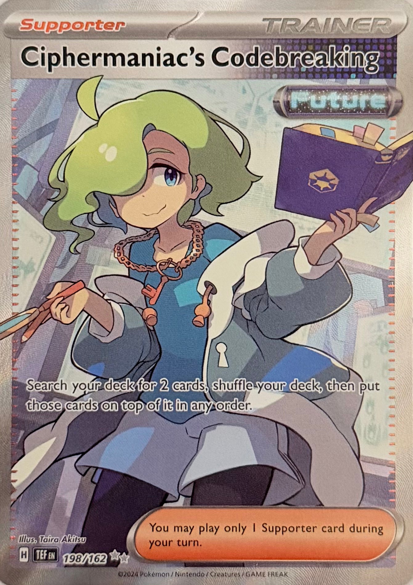 Pokemon Tcg Ciphermaniac’s Codebreaking 198/162