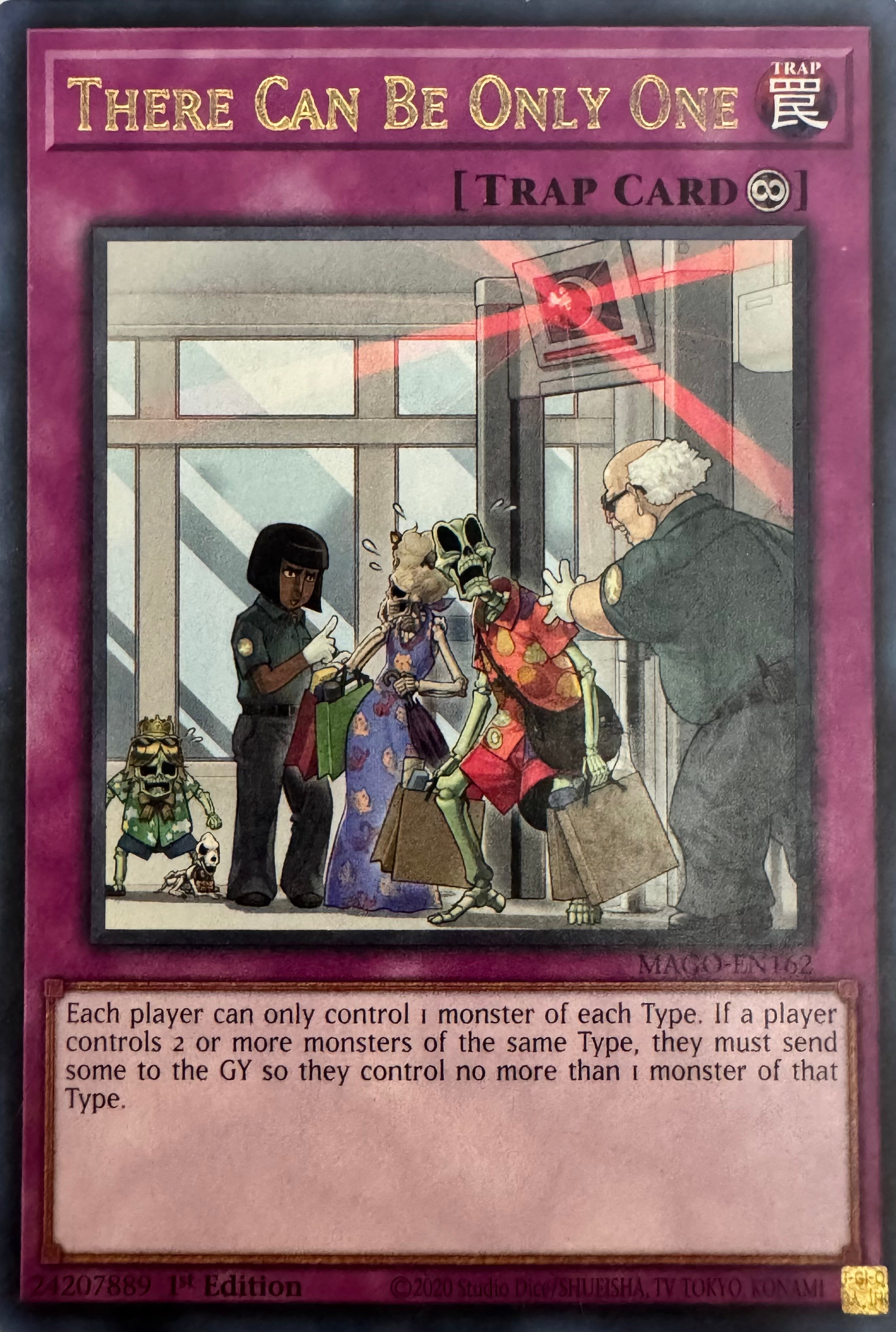 Yugioh! There Can Be Only One Mago-en162 1st Edition Rara