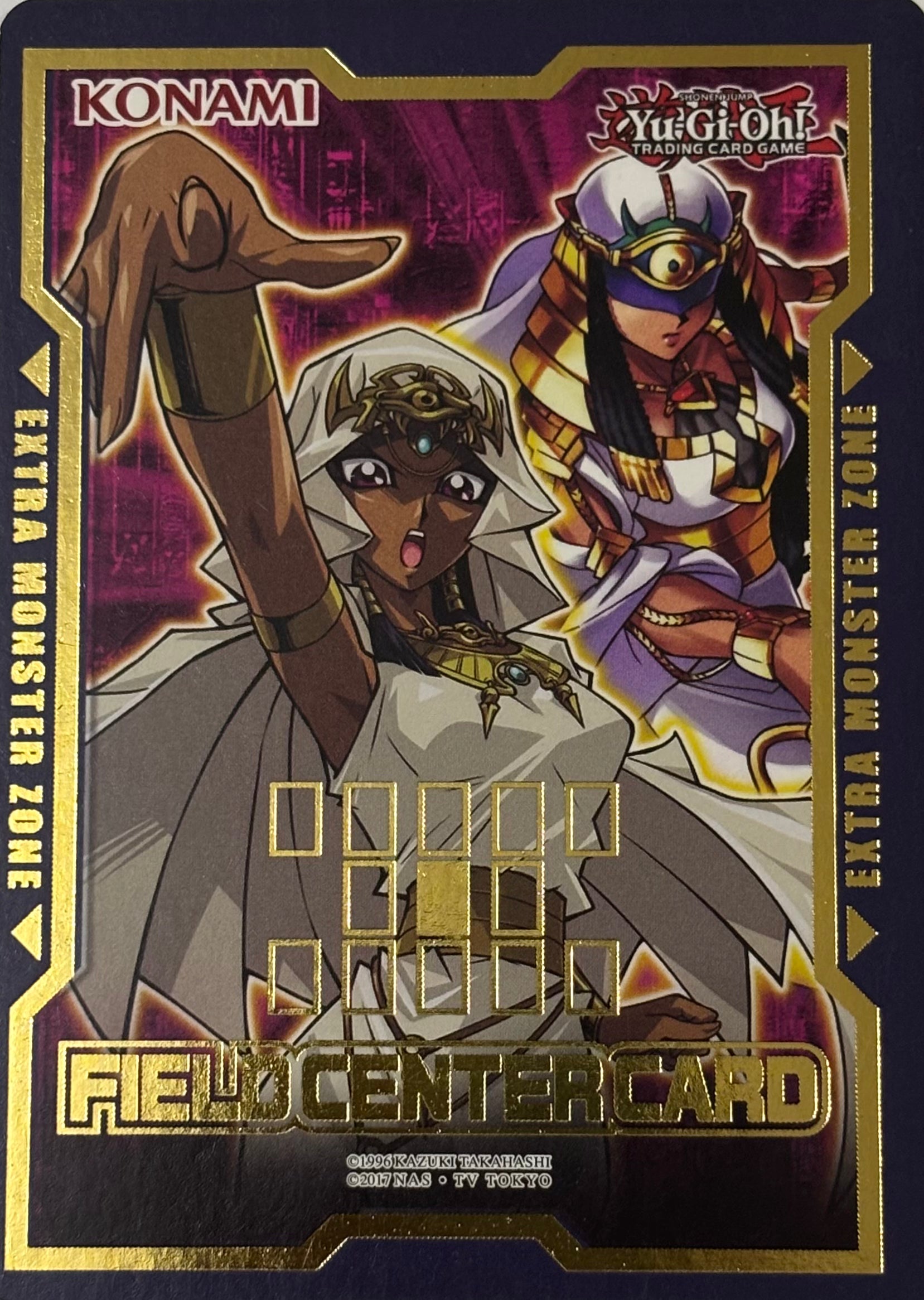 Yugioh! Ishizu Ishtar & Gravekeeper’s Priestess Field Center Card