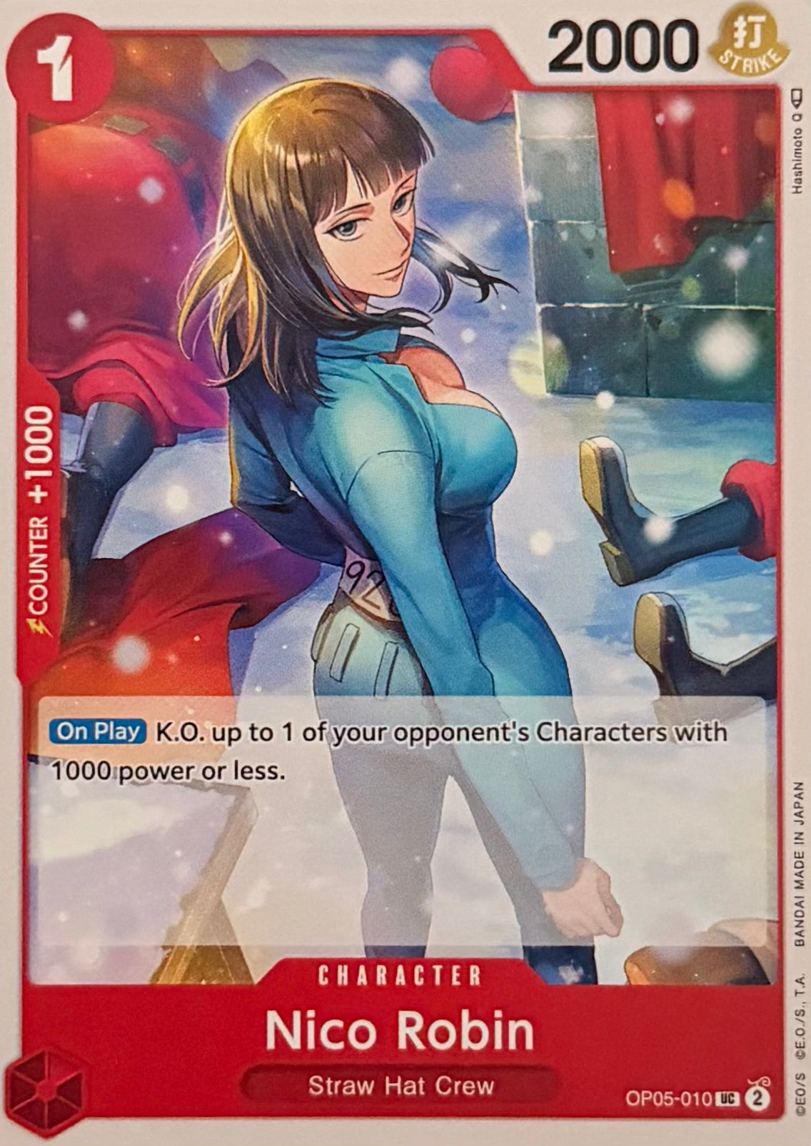 One Piece Tcg Nico Robin OP05-010