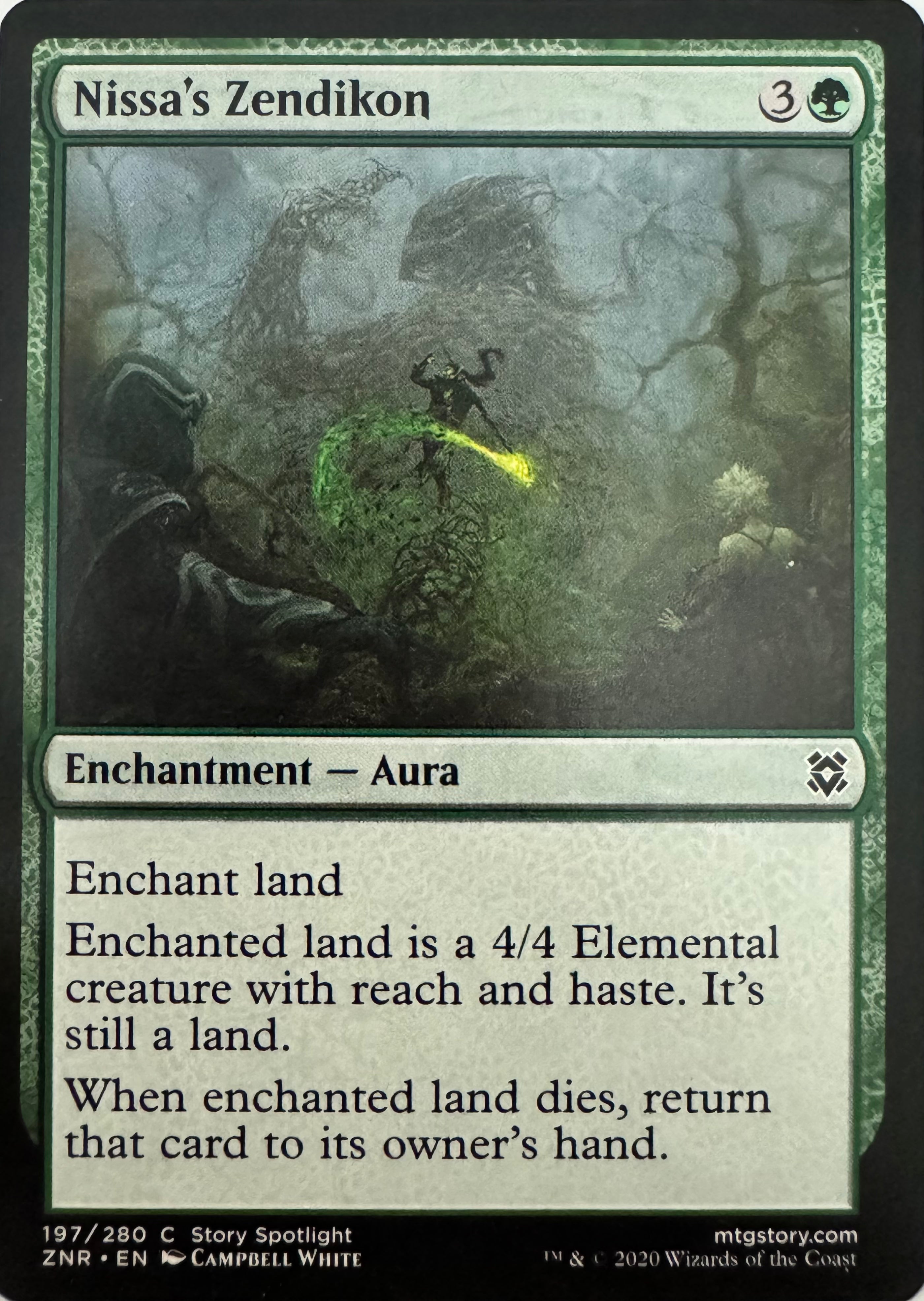 Magic Nissa's Zendikon 197/280