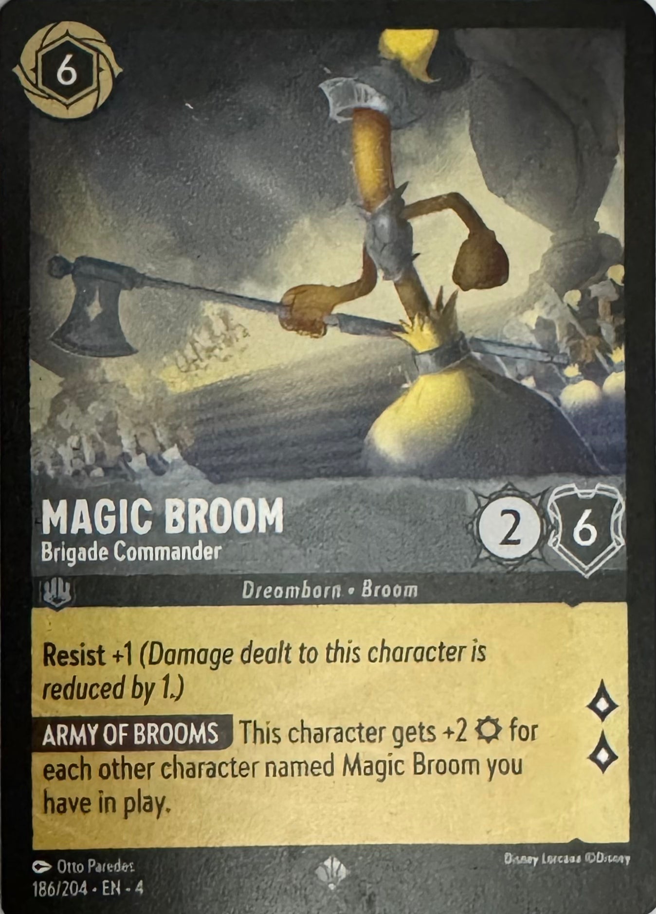 Disney Lorcana Magic Broom 186/204