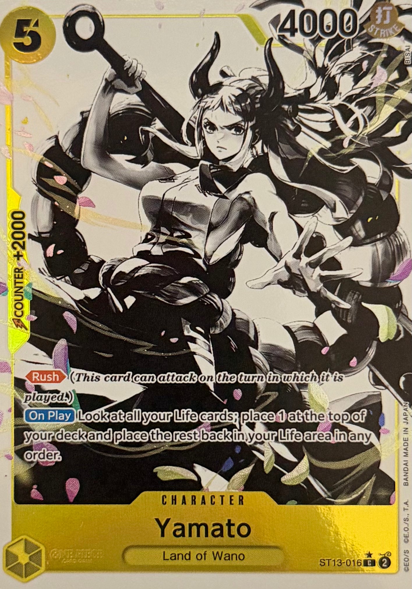 One Piece Tcg Yamato ST13-016