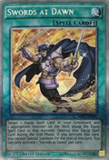 Yugioh! Swords At Dawn Nkrt-en030 Platinum Rare Limited Edition