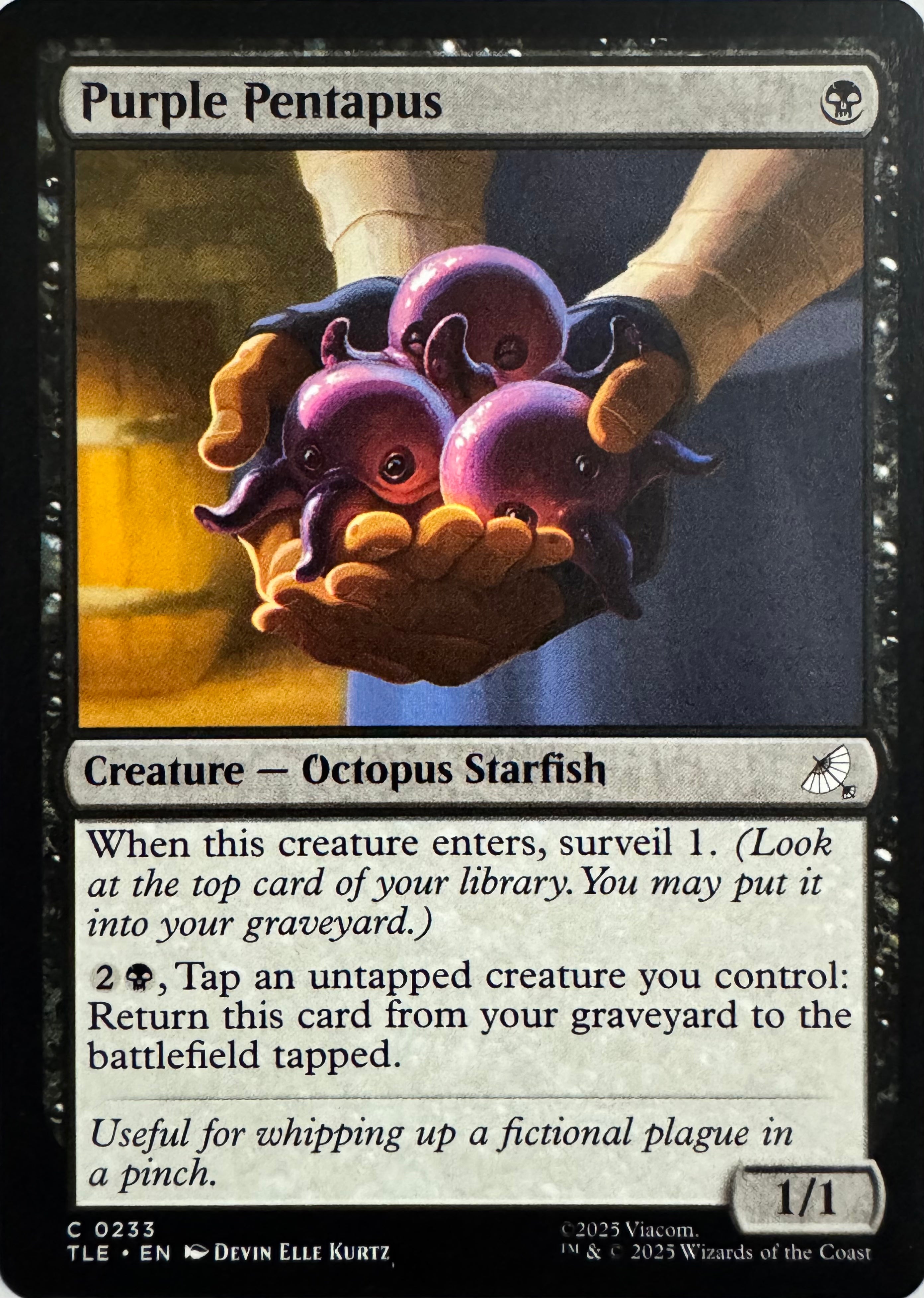 Magic Purple Pentapus 0233