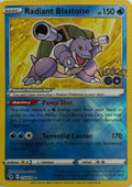 Pokemon Tcg Radiant Blastoise 018/078 (PGO)