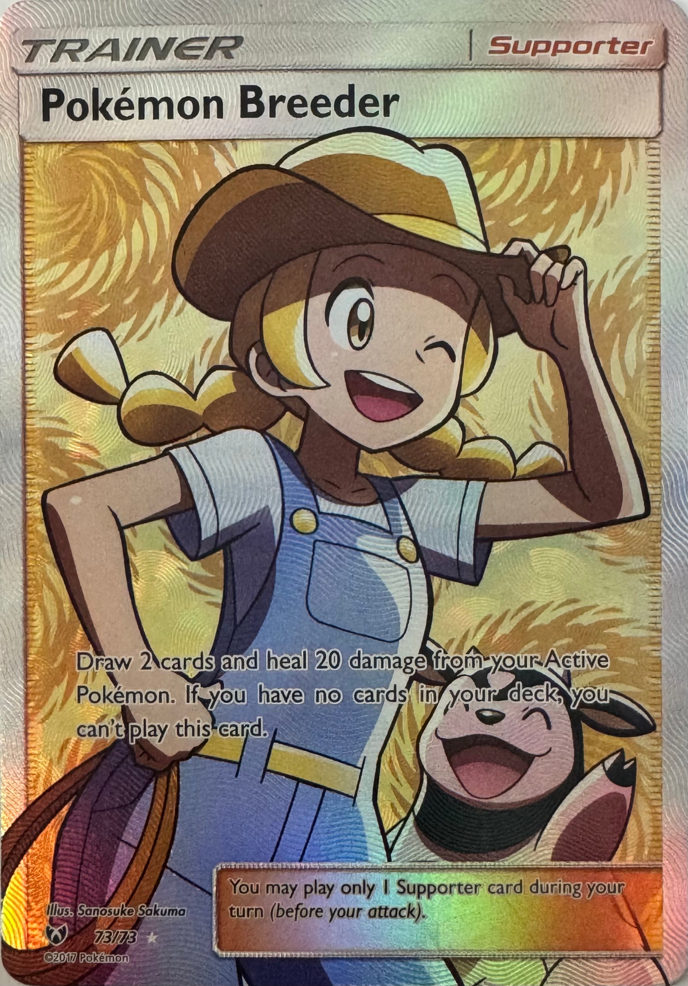Pokemon Tcg Pokemon Breeder 73/73