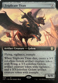 Magic Triplicate Titan 406 Rare (Extended Art)