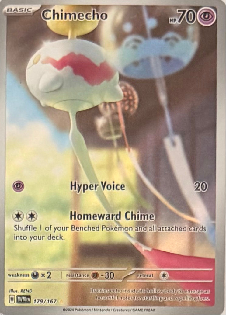 Pokemon Tcg Chimecho 179/167