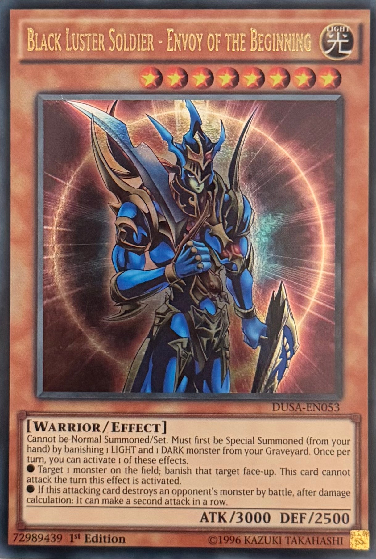 Yugioh! Black Luster Soldier - Envoy Of The Beginning DUSA-EN053