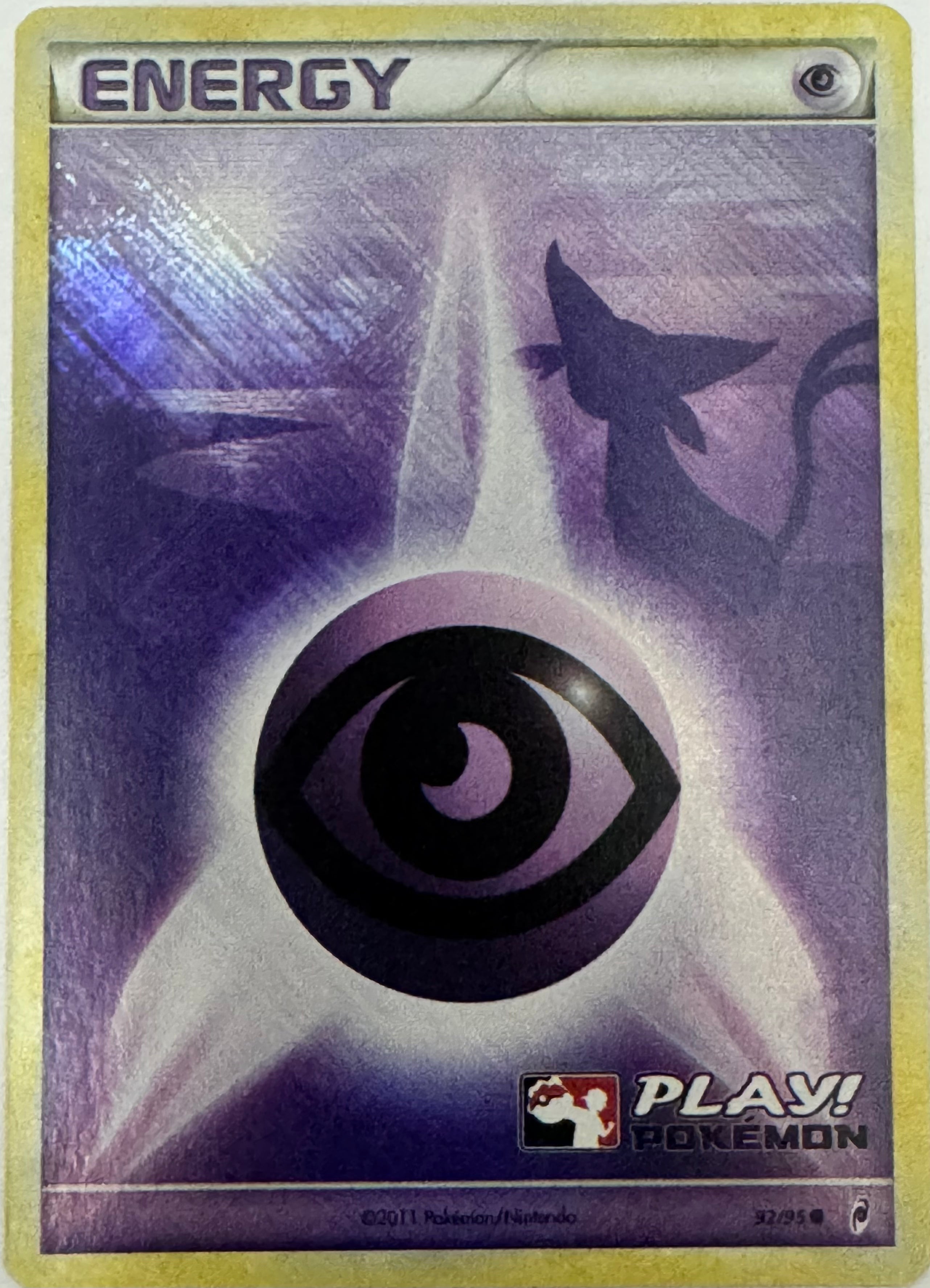 Pokemon Tcg Psychic Energy 92/95 (Liga)