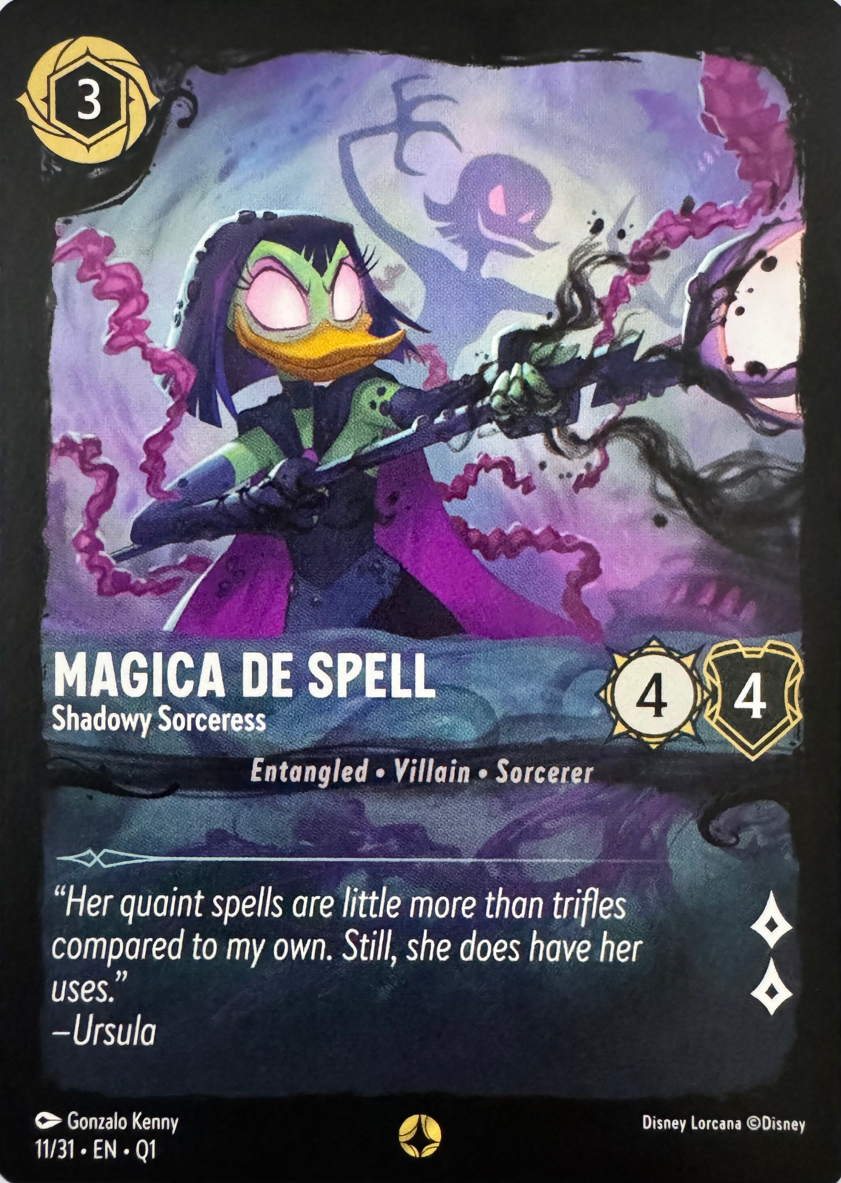 Disney Lorcana Magica De Spell 11/31
