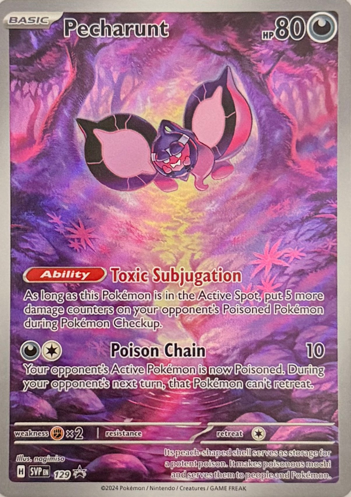 Pokemon Tcg Pecharunt 129