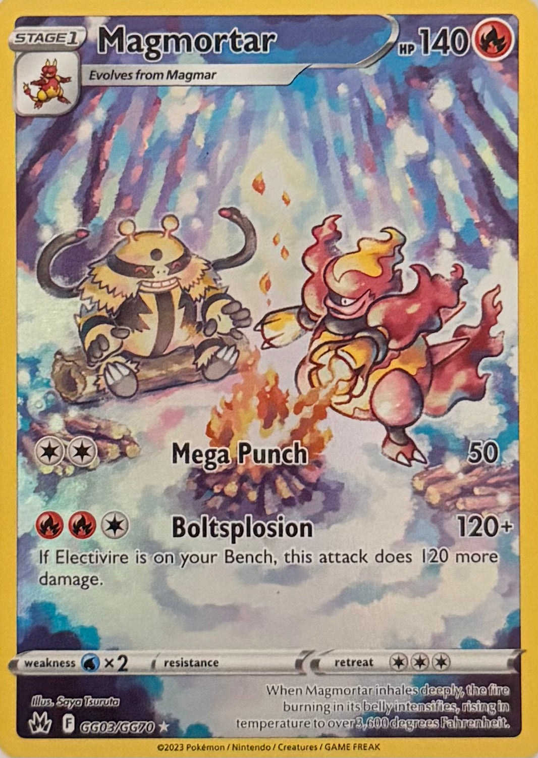 Pokemon Tcg Magmortar GG03/GG70