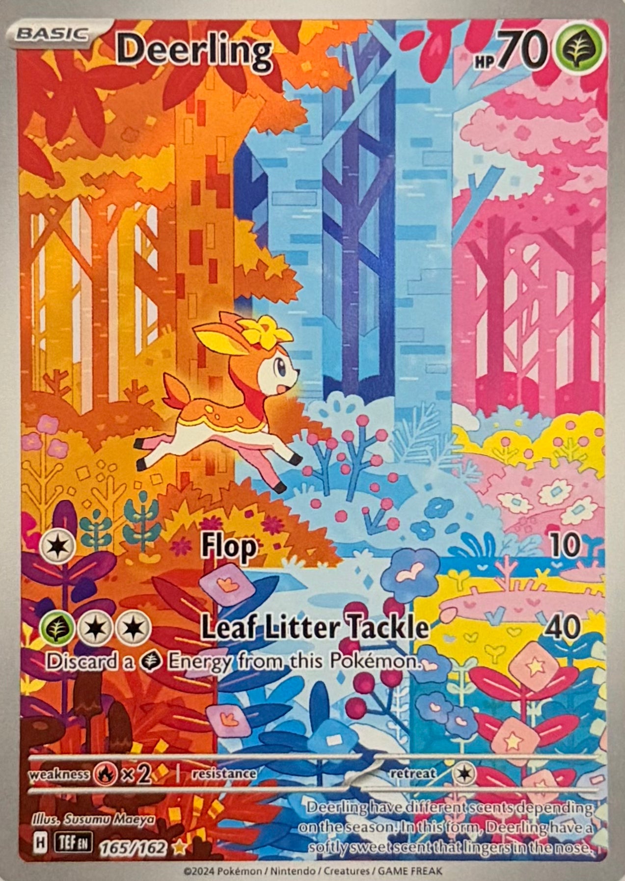 Pokemon Tcg Deerling 165/162