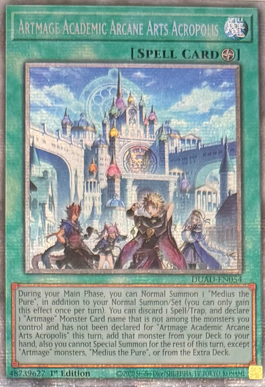 Yugioh! Artmage Academic Arts Acropolis DUAD-EN054 Starlight
