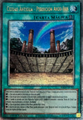 Yugioh! Ciudad Antigua - Perdición Arco Iris Ra03-sp181 1a Edición Quarter