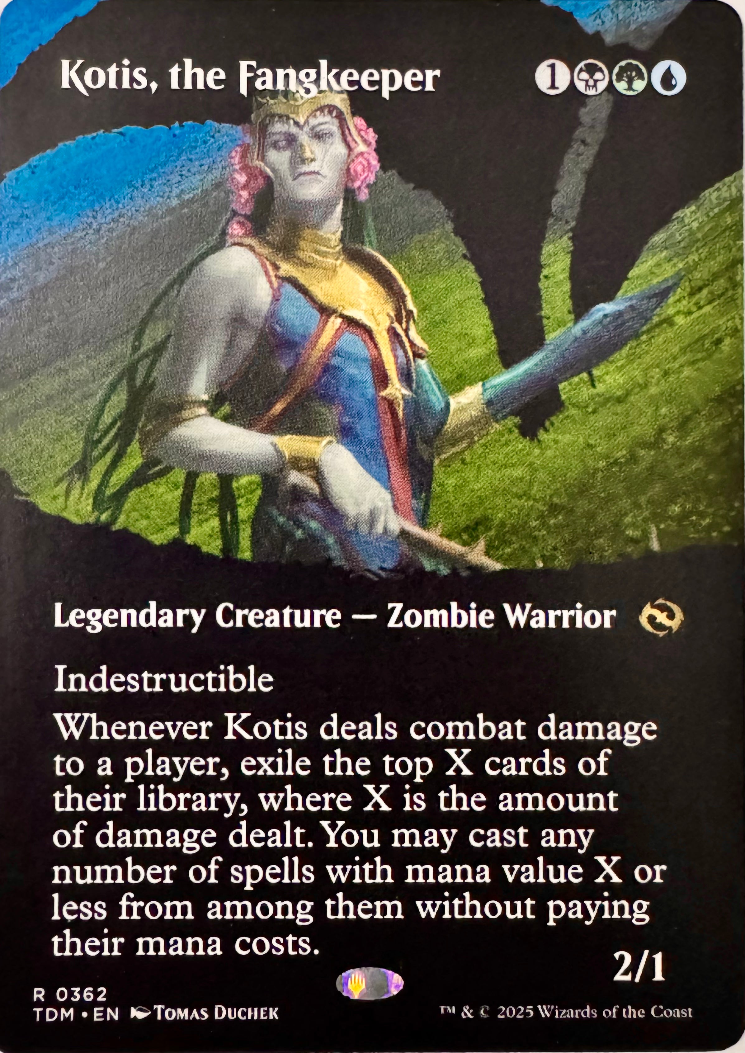 Magic Tcg Kotis, the Fangkeeper 0362 Borderless