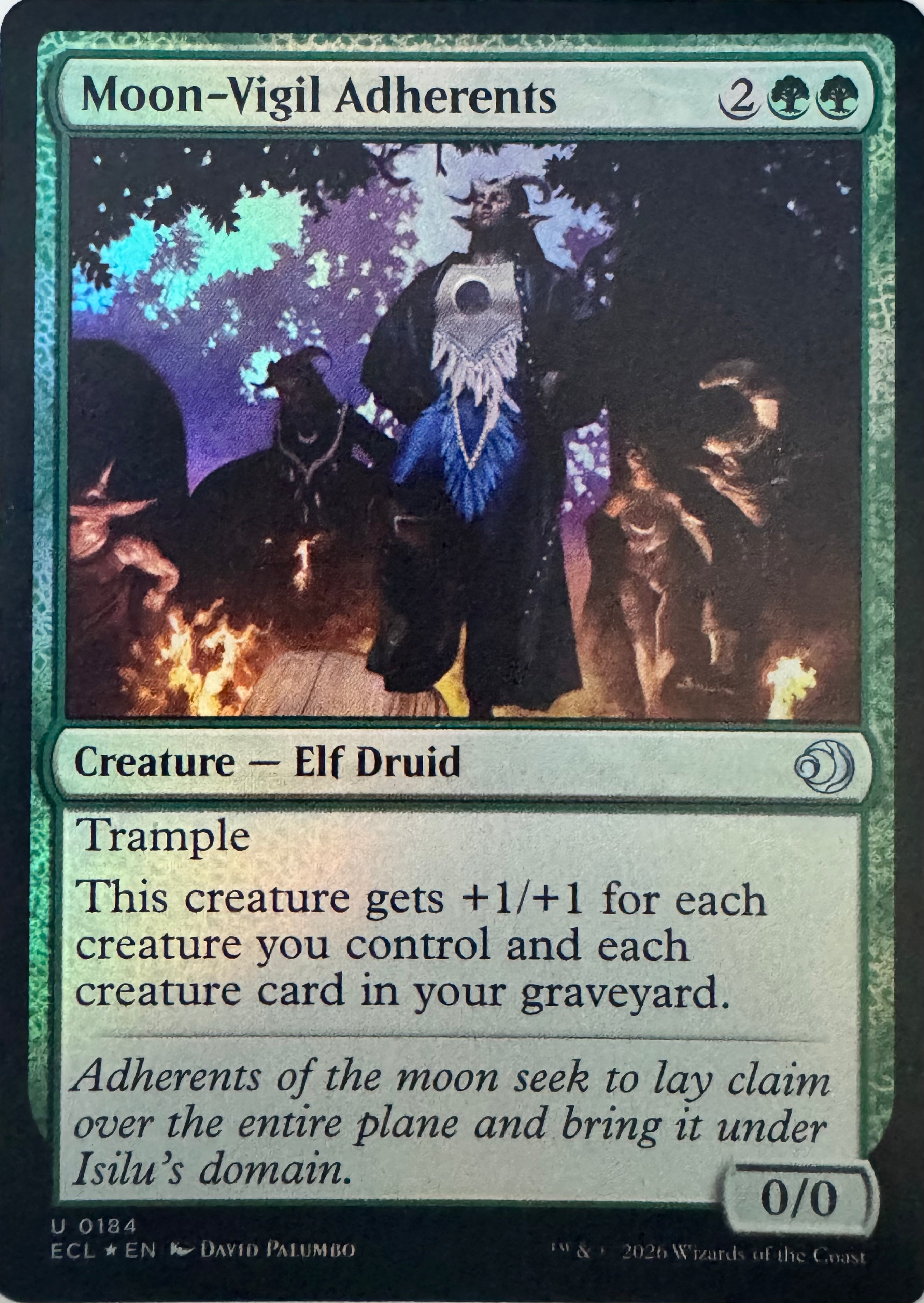 Magic Moon-Vigil Adherents 0184 Foil