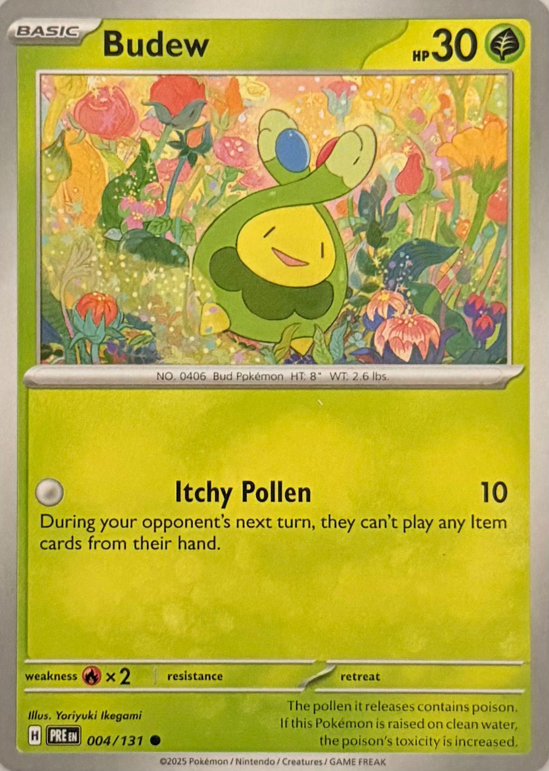 Pokemon Tcg Budew 004/131