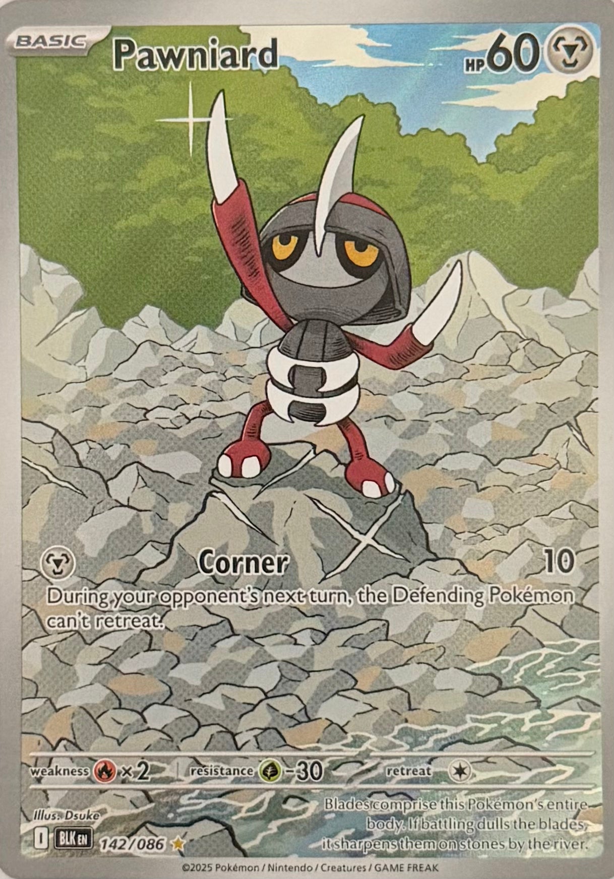 Pokemon Tcg Pawniard 142/086