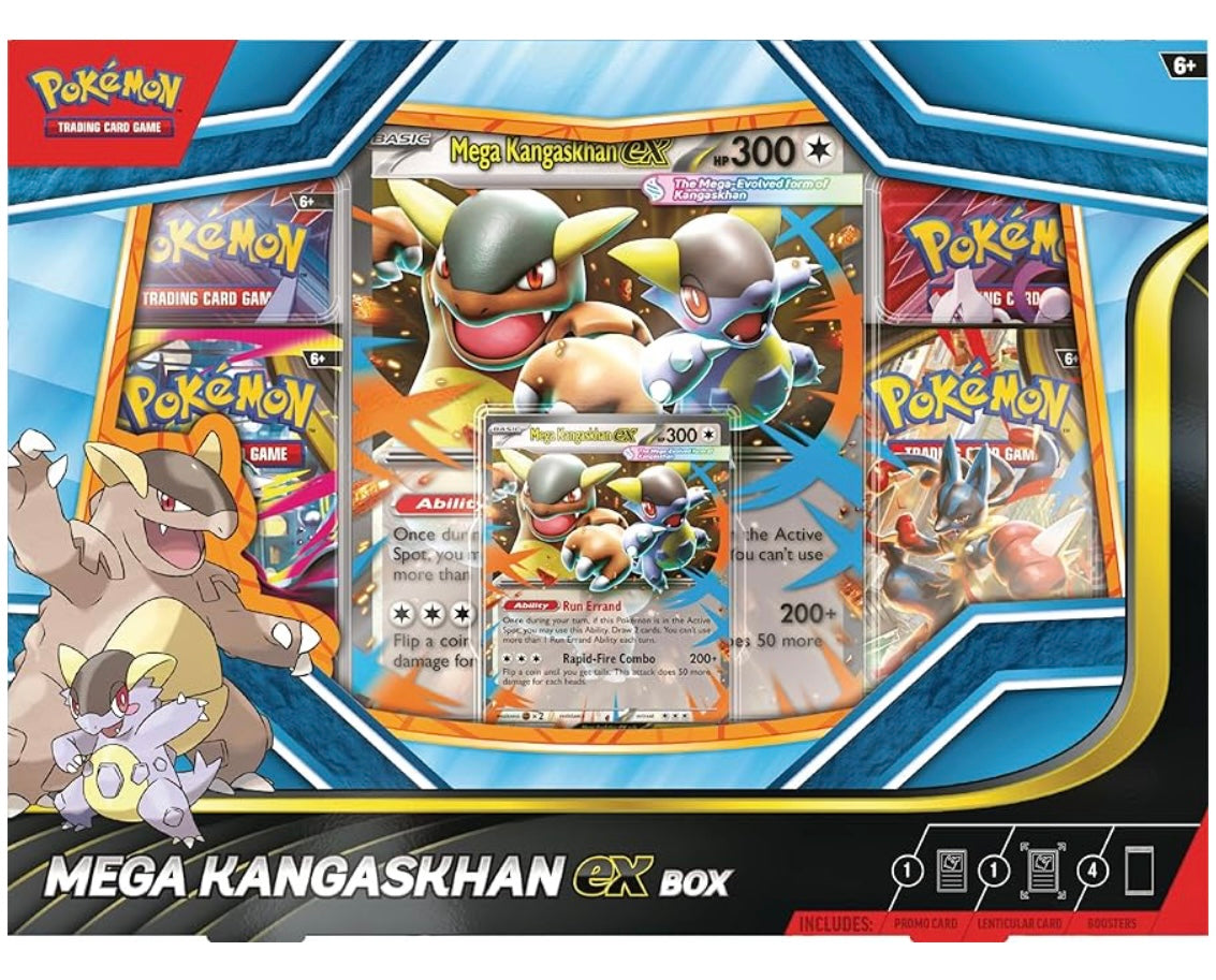Pokemon Tcg Mega Kangaskhan Ex Box
