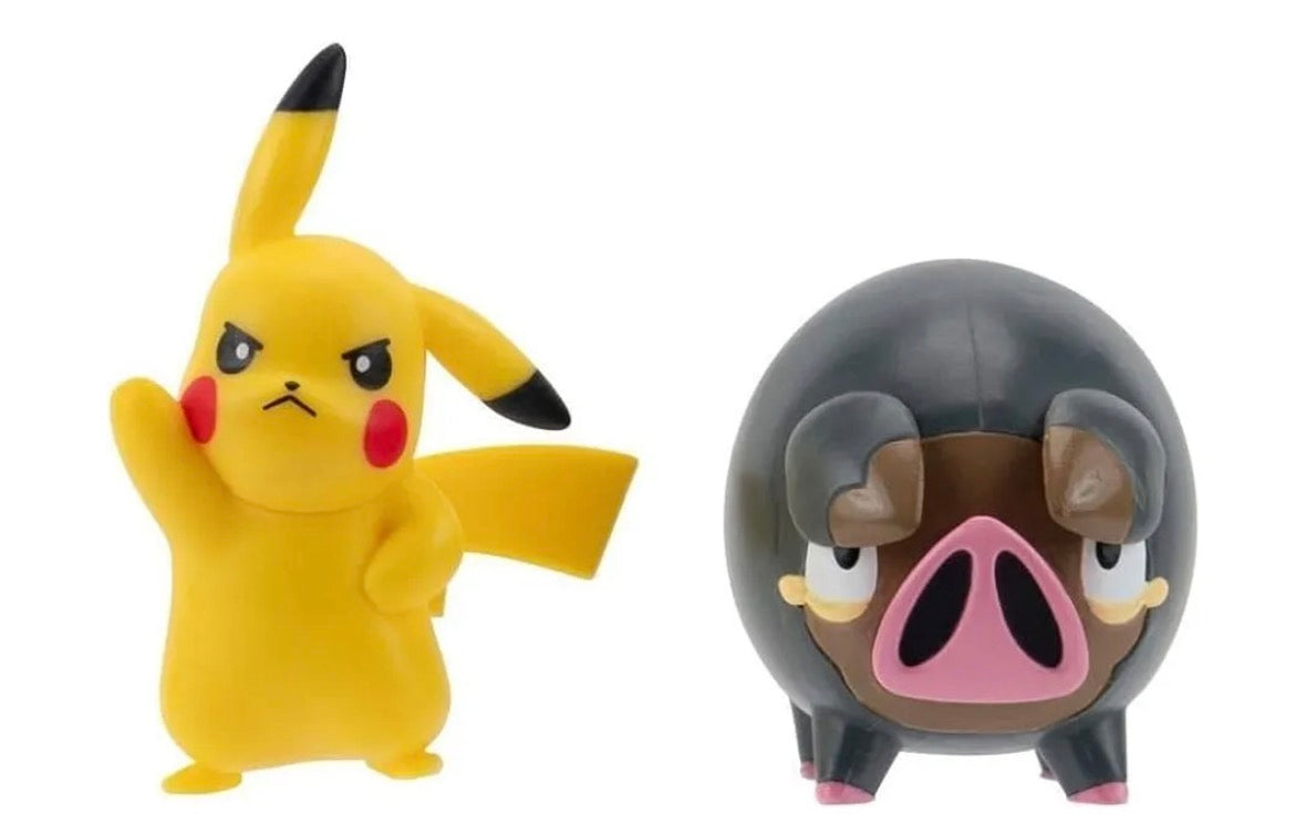 Pokemon Battle Figure Pack Lechonk + Pikachu