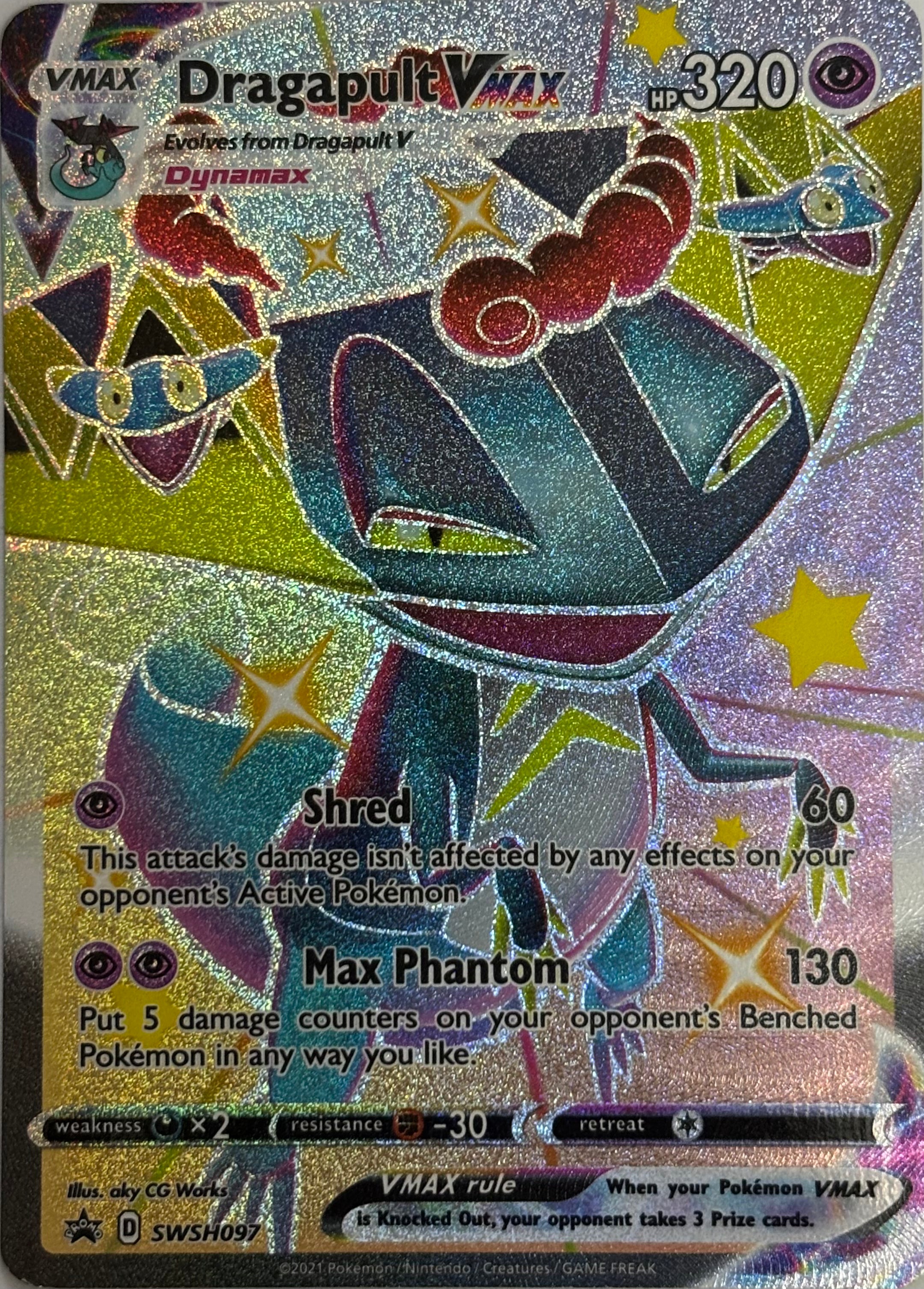 Pokemon Tcg Dragapult Vmax SWSH097 Promo