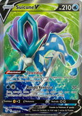 Pokémon Tcg Suicune V 173/203 (Español)