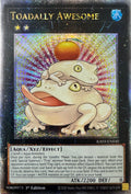 Yugioh! Toadally Awesome Ra03-en040 1st Edition Quarter