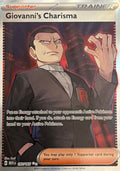 Pokemon Tcg Giovanni’s Charisma 197/165