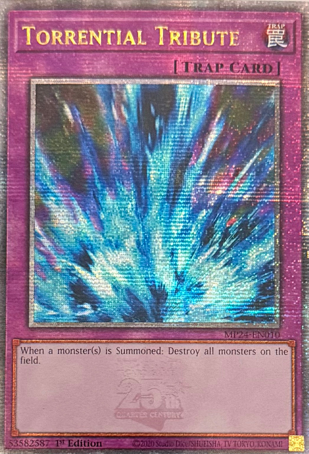 Yugioh! Torrential Tribute MP24-EN010 Quarter Century
