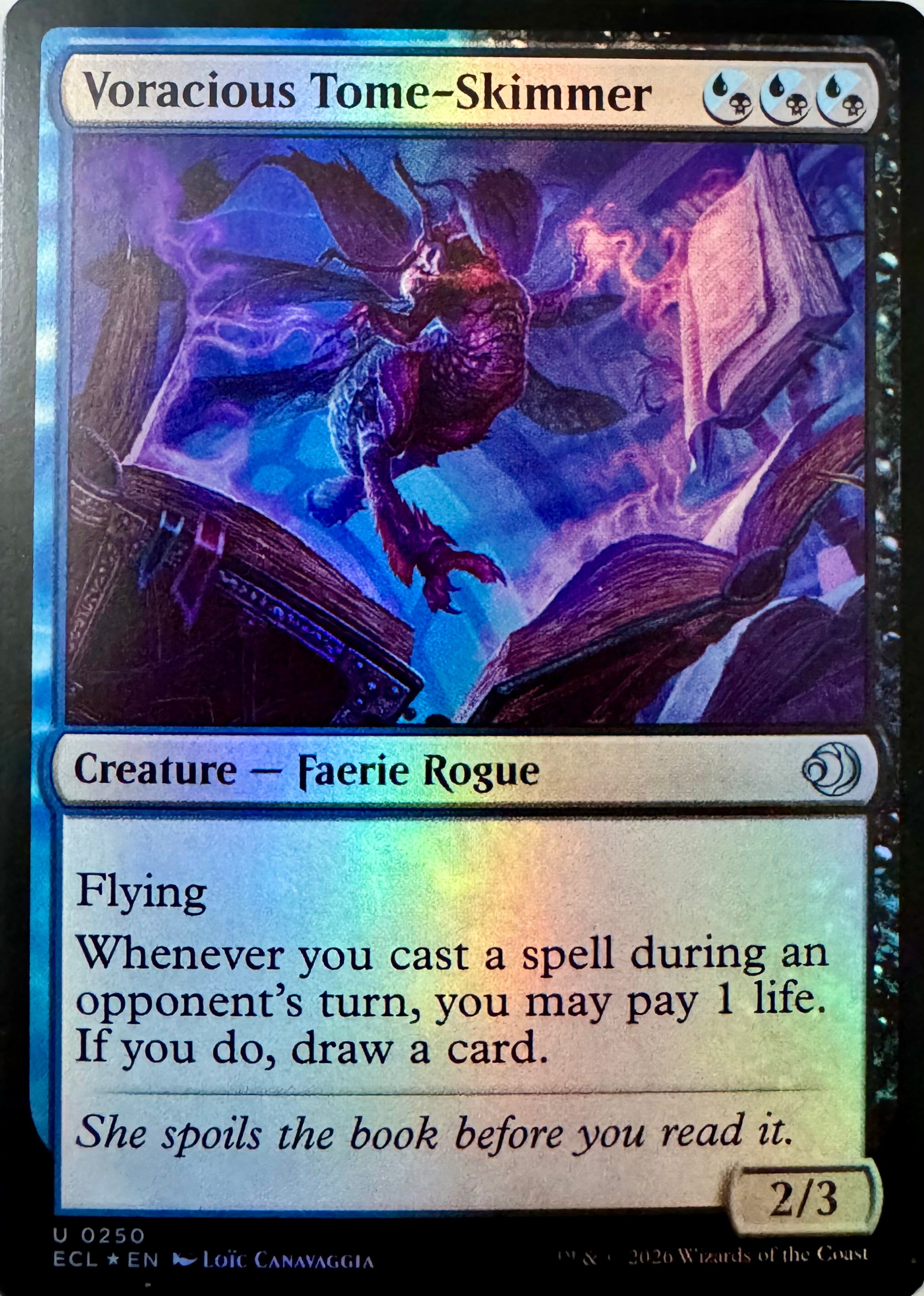 Magic Voracious Tome-Skimmer 0250 Foil