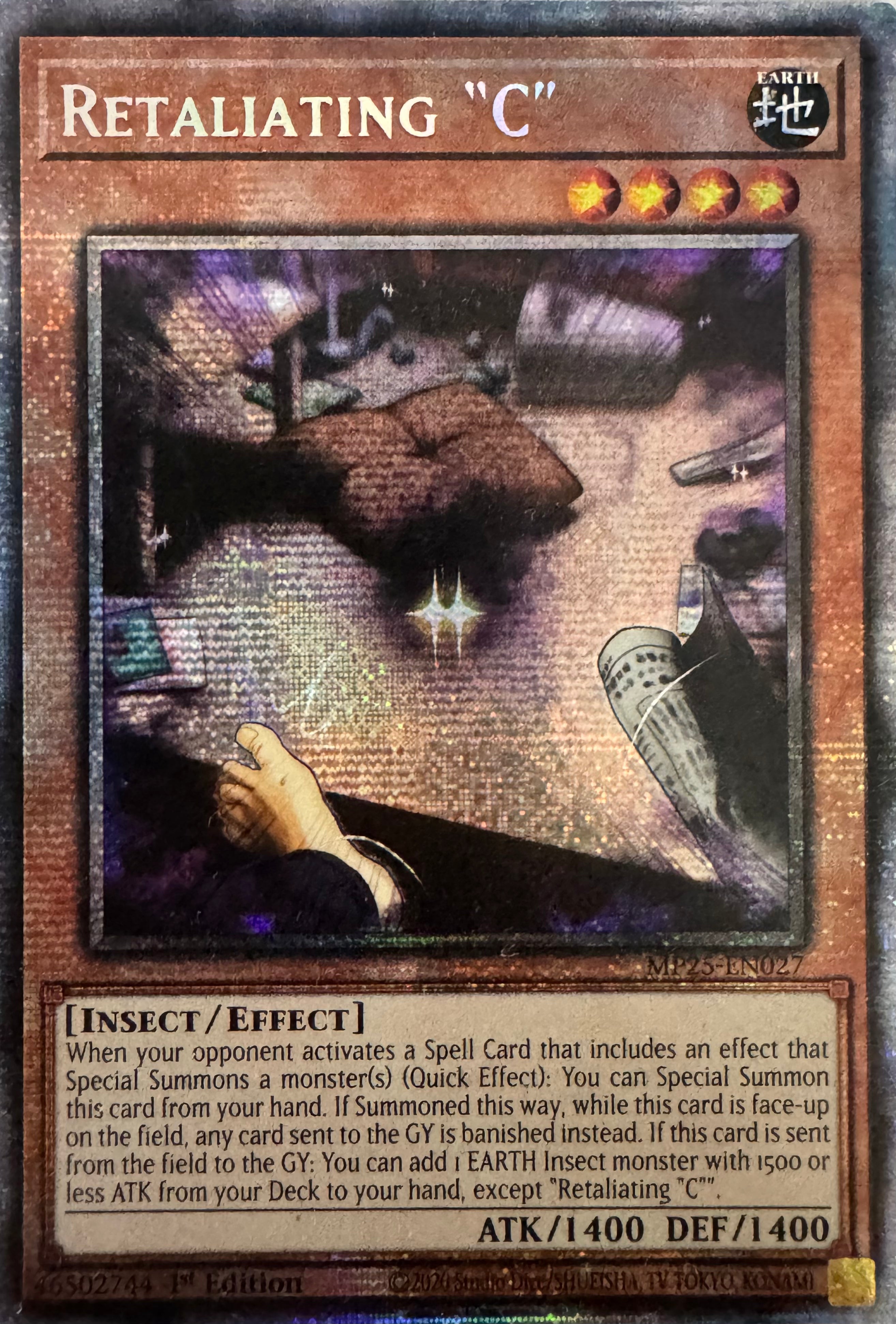 Retaliating “C” Mp25-en027 1st Edition Starlight