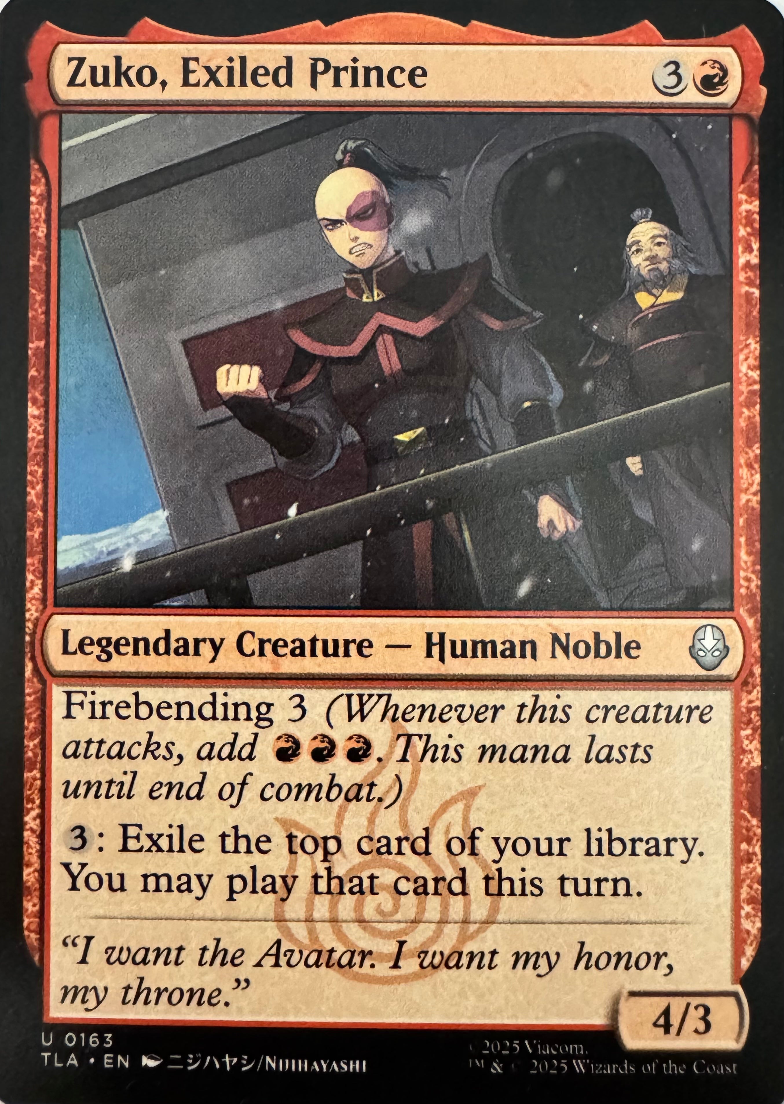Magic Zuko, Exiled Prince 0163