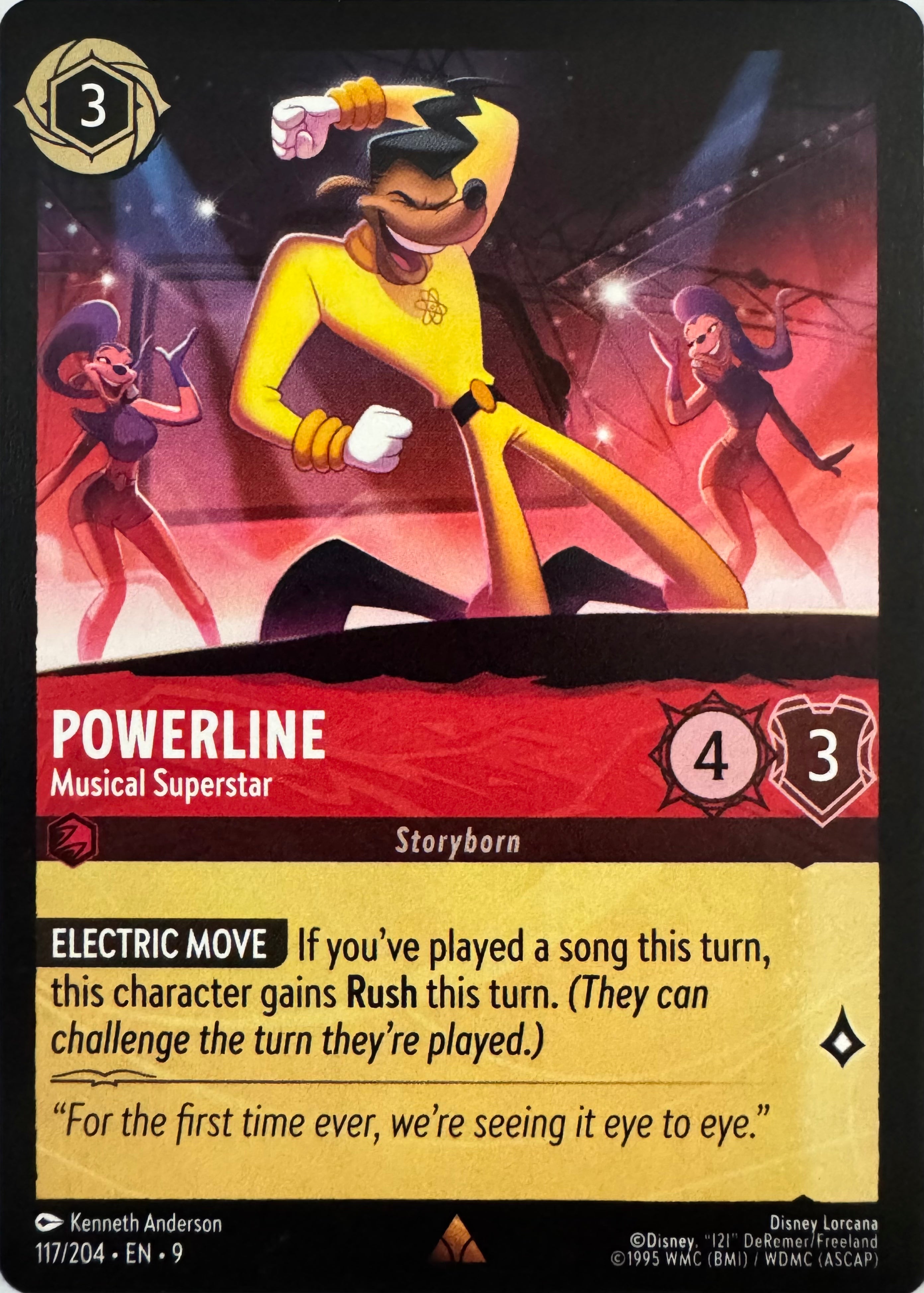 Disney Lorcana Powerline 117/204