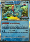 Pokemon Tcg Temporal Forces Build & Battle Pack Feraligatr 089