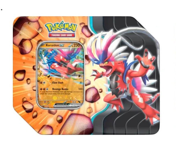 Pokémon Tcg Slashing Legends Tin (Koraidon Ex)
