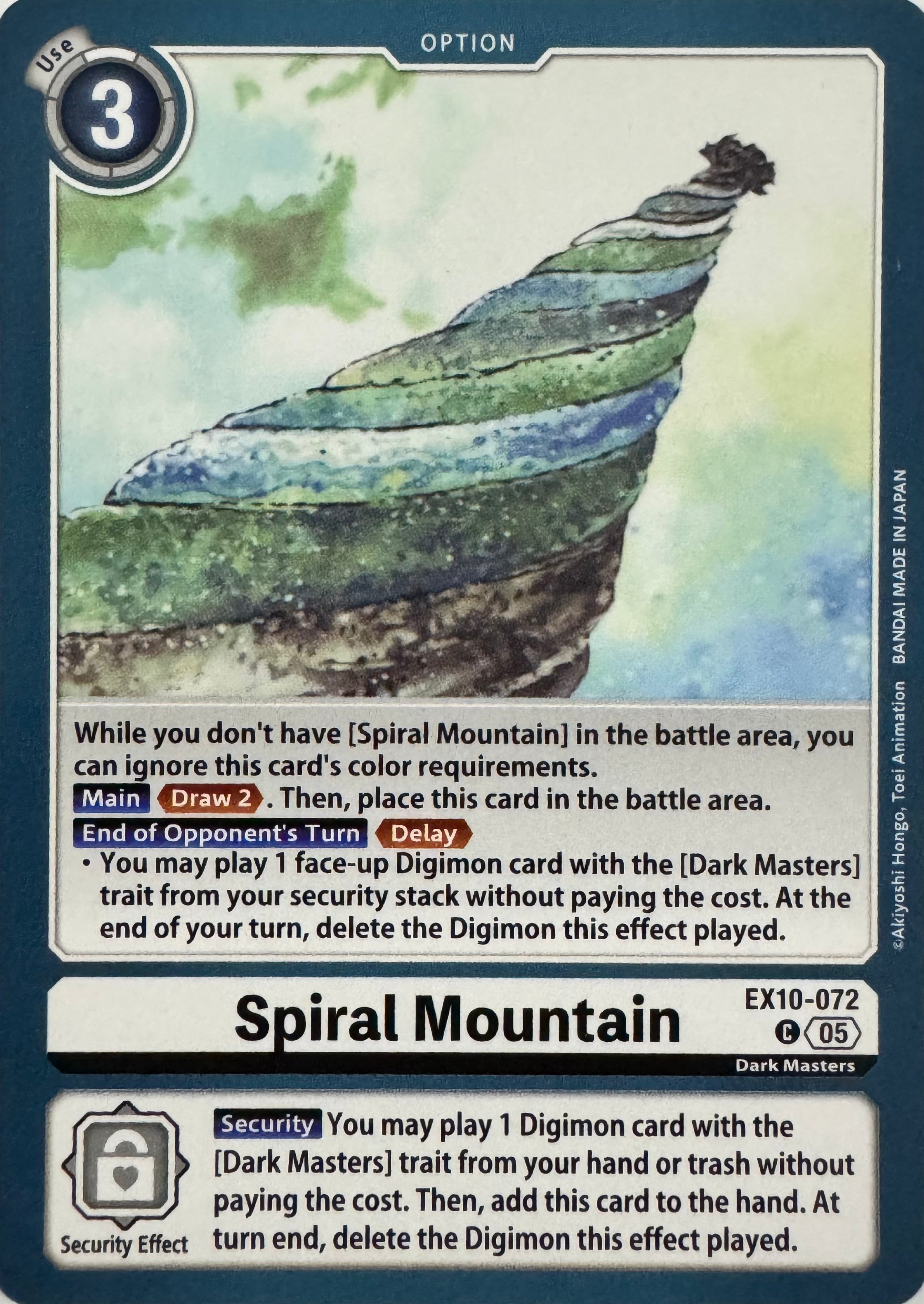 Digimon Tcg Spiral Mountain Ex10-072