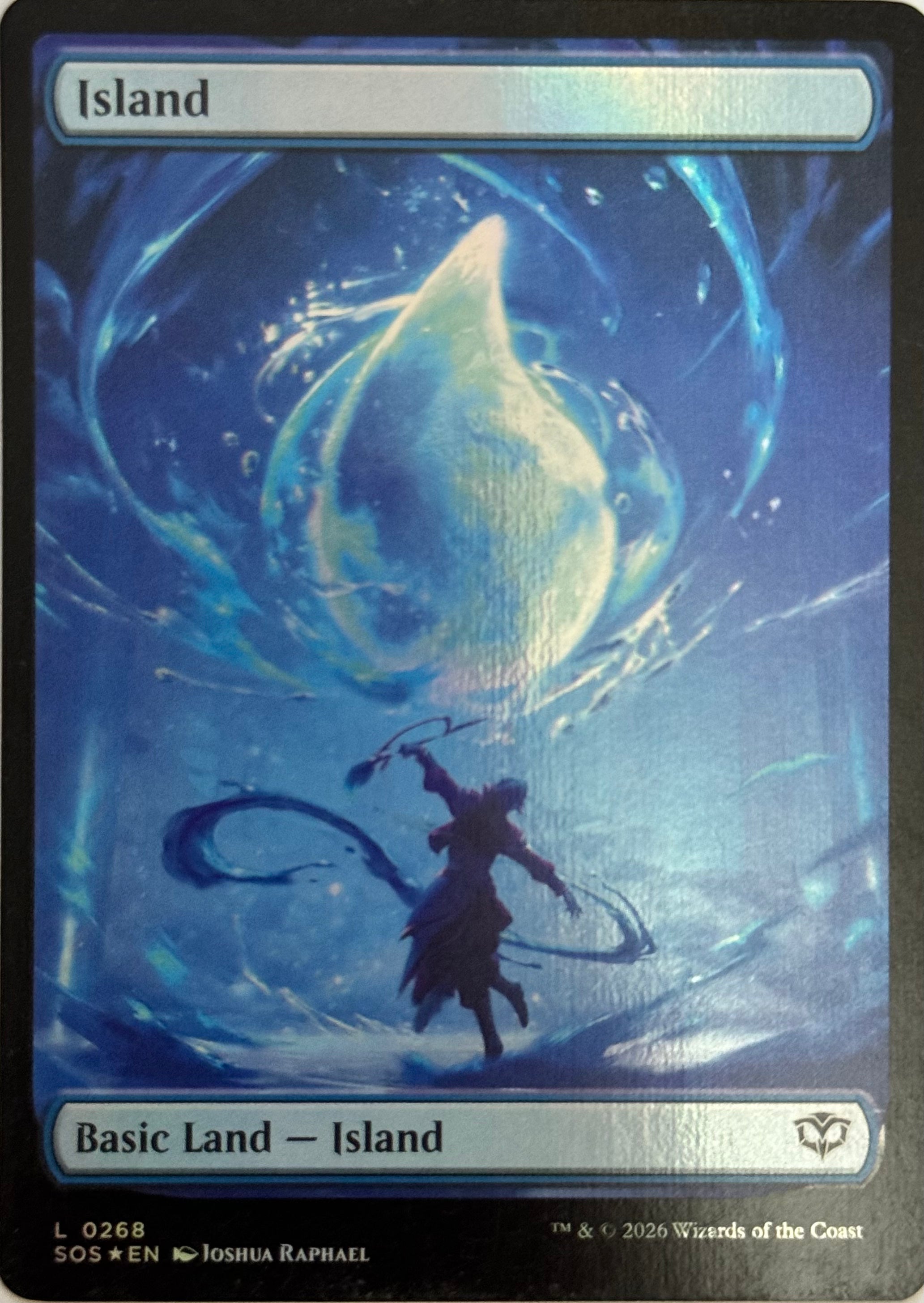 Magic Tcg Island 0268 Foil