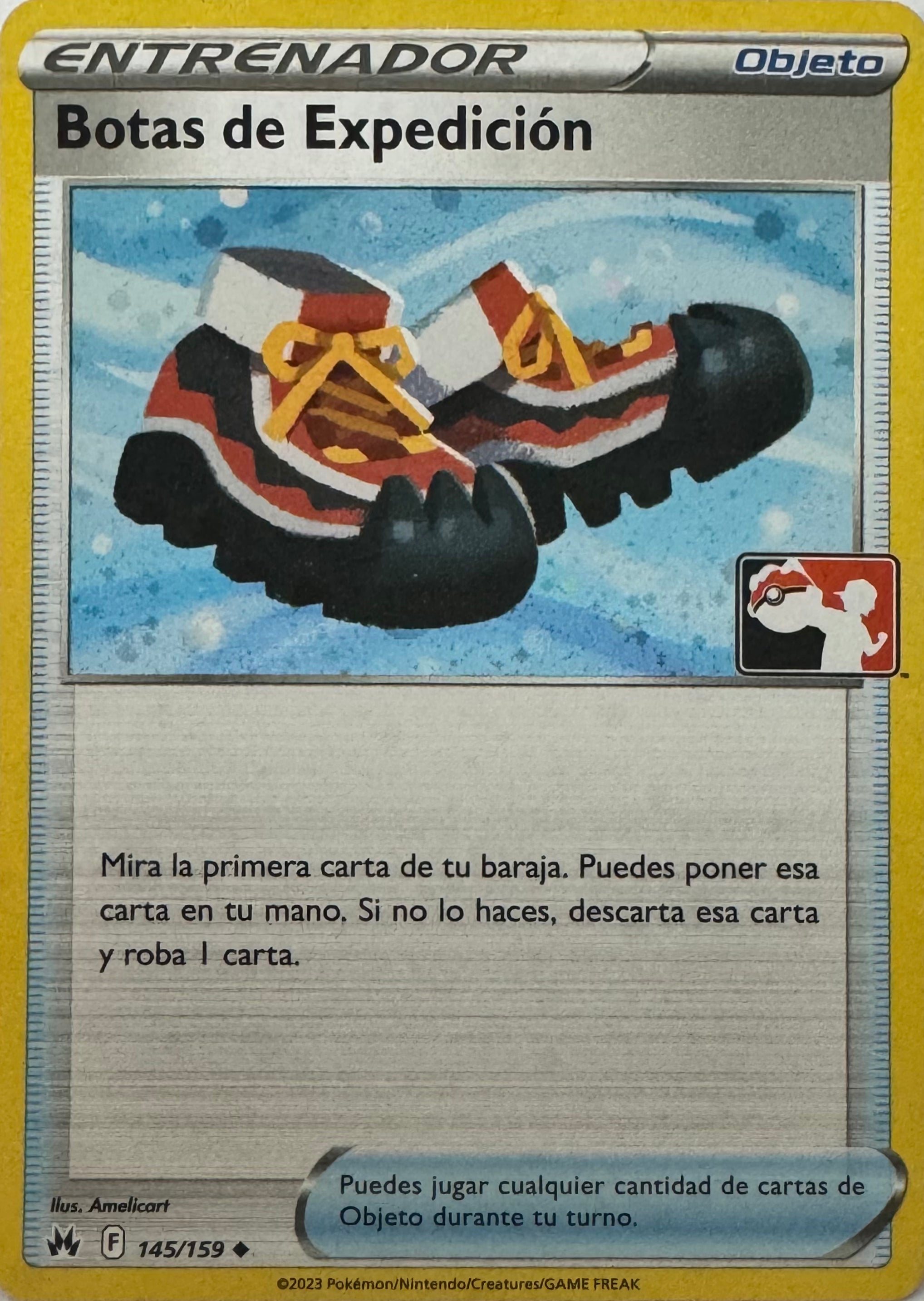 Pokemon Tcg Botas De Expedición 145/159 Holo (Liga)