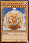 Yugioh! Hieratic Seal Of The Sun Dragon Overlord GAOV-EN002