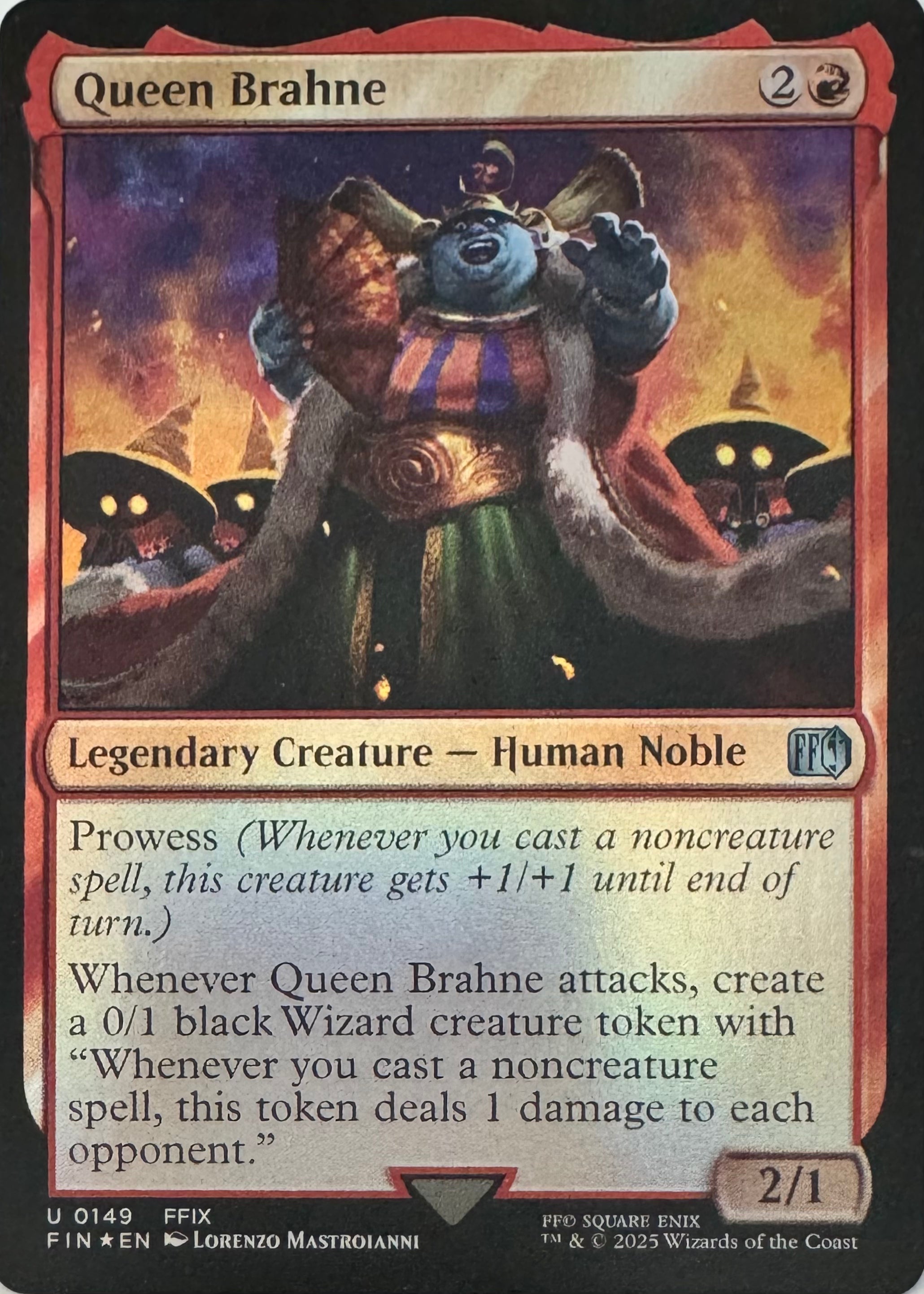 Magic Queen Brahne 0149 Foil