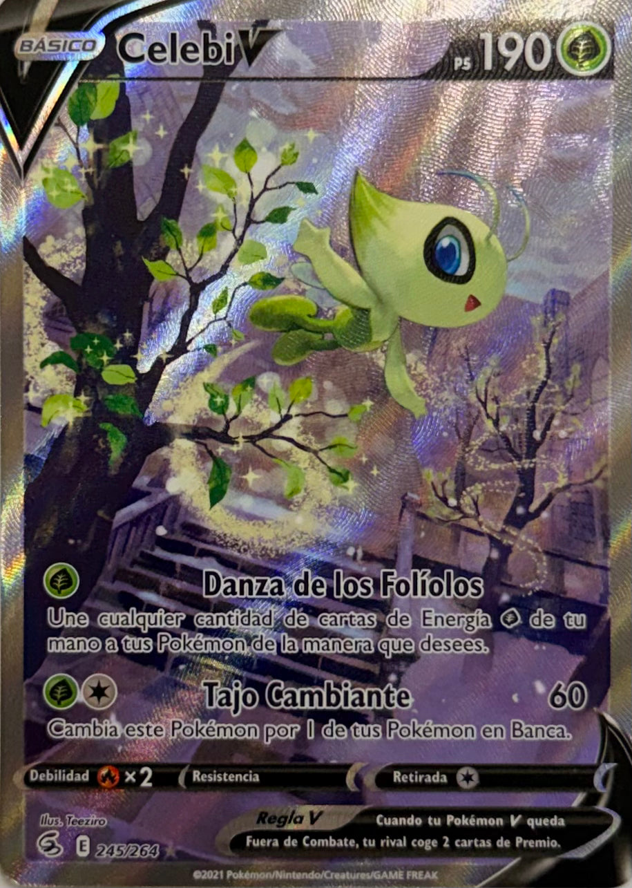 Pokemon Tcg Celebi V 245/264 Español