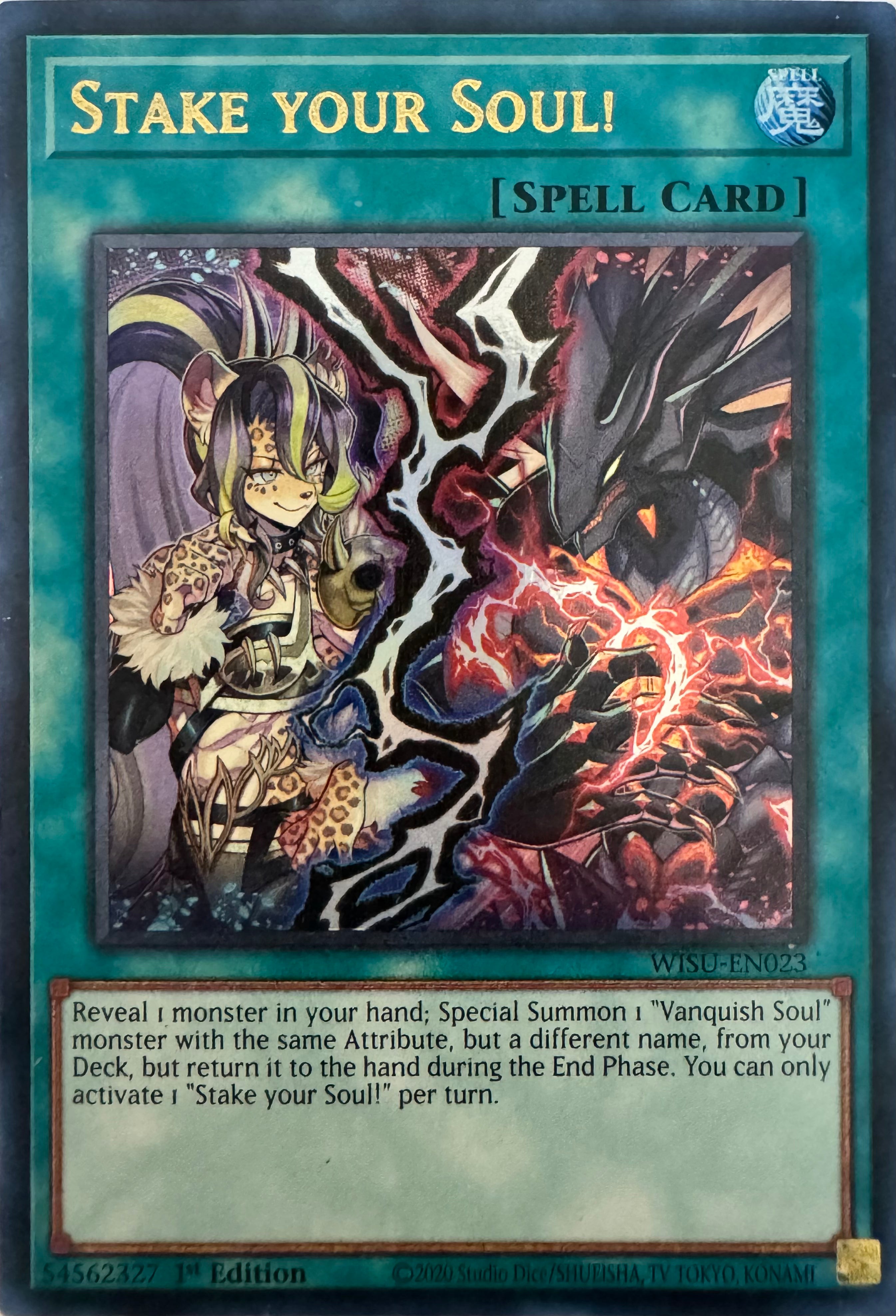 Yugioh! Stake Your Soul! Wisu-en023 1st Edition Ultra