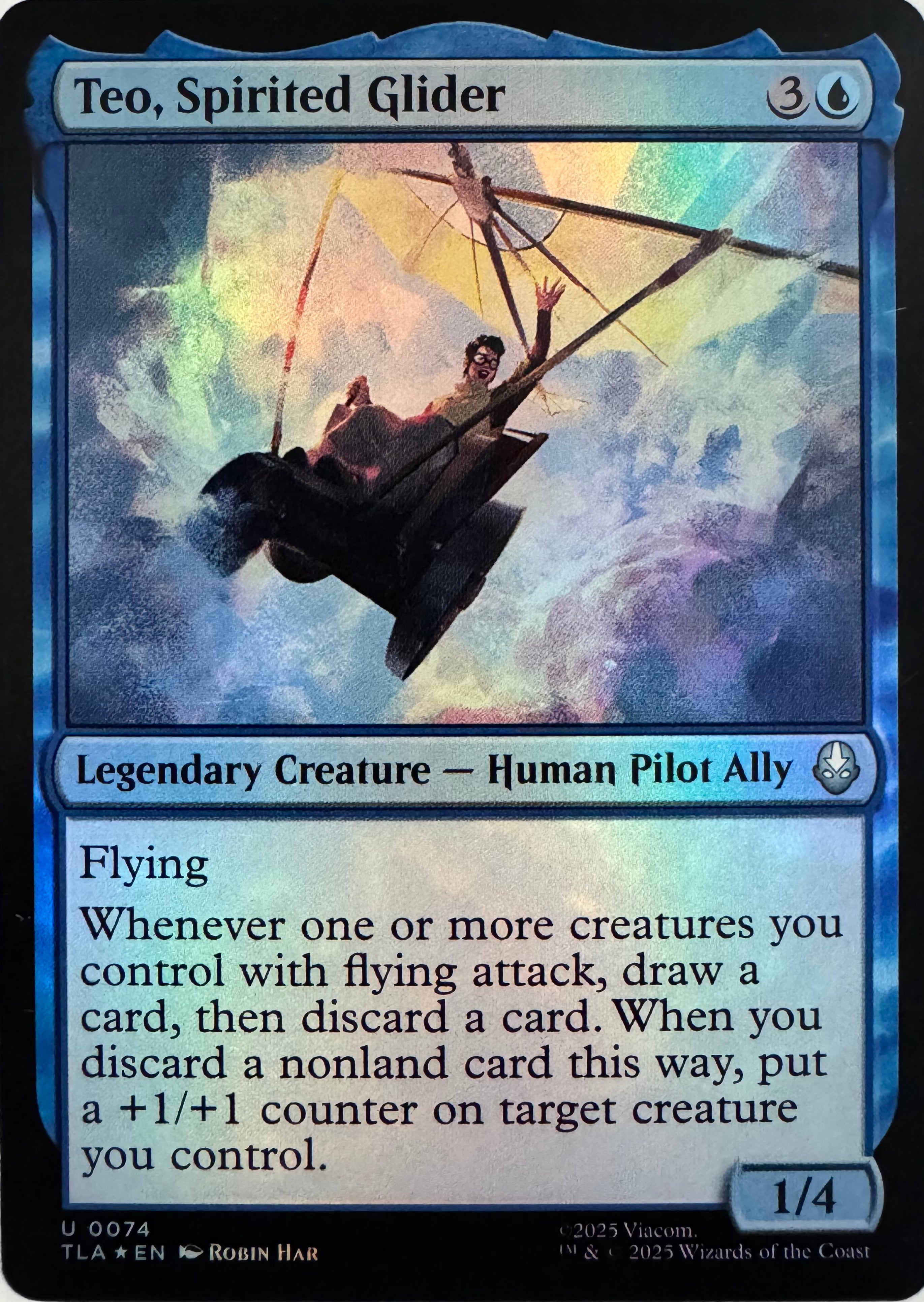 Magic Teo, Spirited Glider 0074 Foil